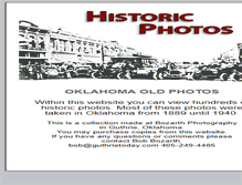 Tablet Screenshot of oklahomaoldphotos.com